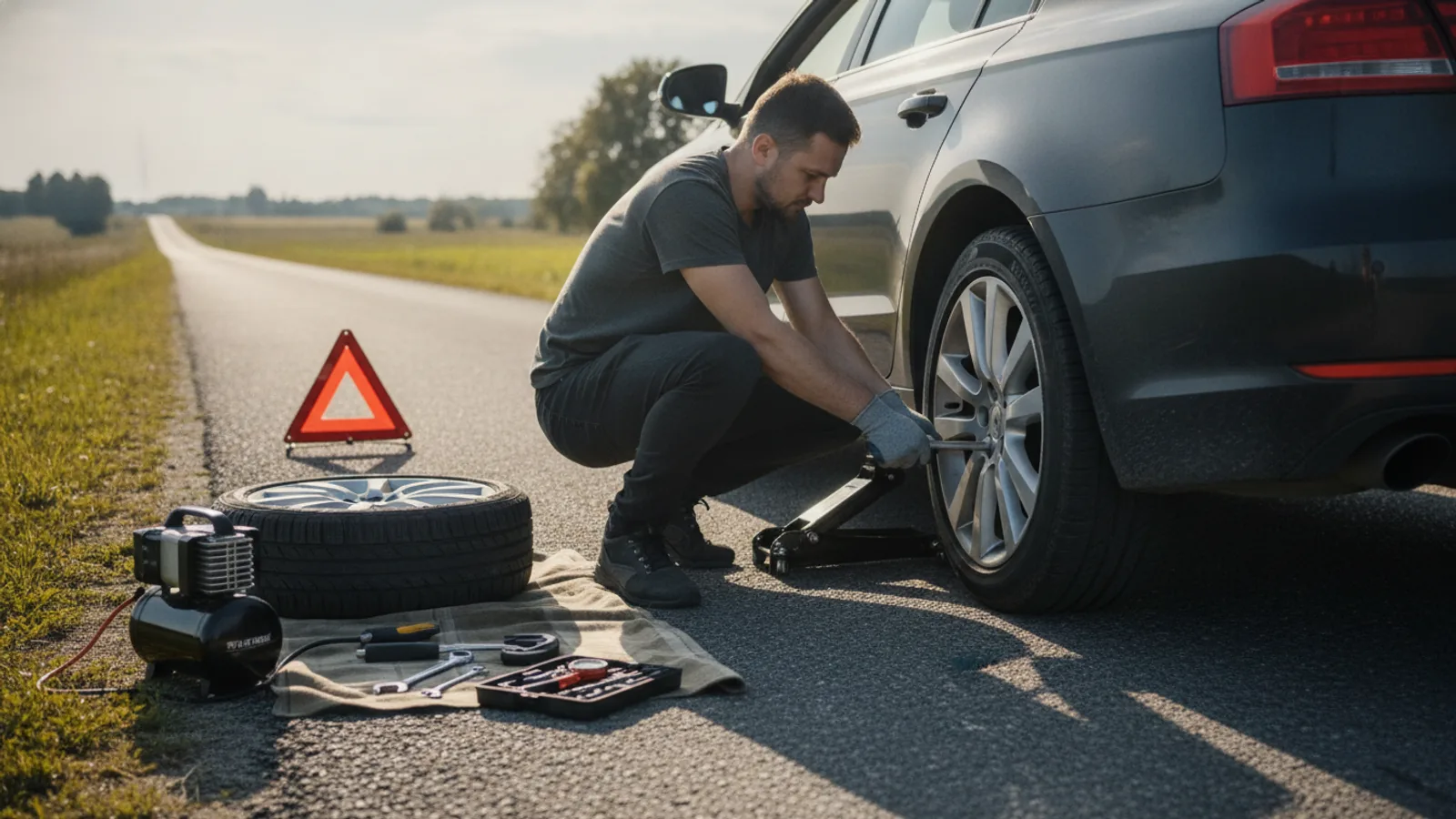 How To Change A Tire cover image